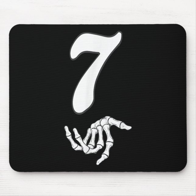 Funny 67 Six Seven Meme Couple Matching Halloween  Mouse Mat (Front)