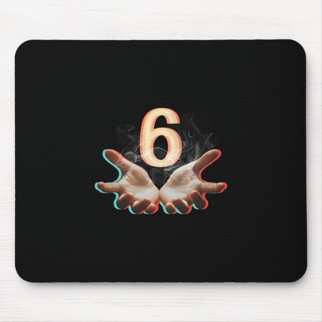 Funny 67 Six Seven Meme Couple Matching Halloween  Mouse Mat (Front)