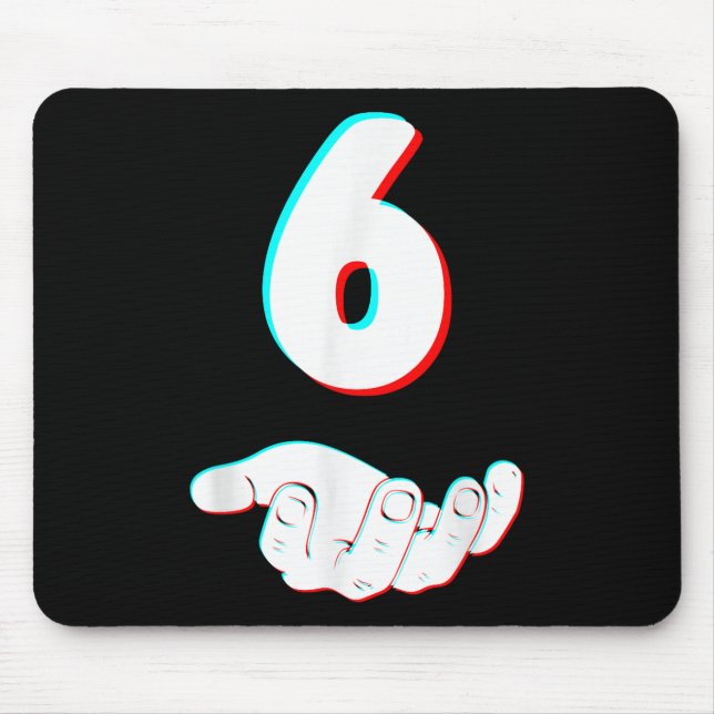 Funny 67 Six Seven Meme Couple Matching Halloween  Mouse Mat (Front)