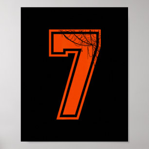 Funny 67 Six Seven Meme Couple Matching Halloween  Poster