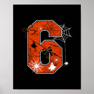 Funny 67 Six Seven Meme Couple Matching Halloween  Poster