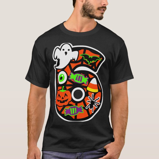Funny 67 Six Seven Meme Couple Matching Halloween  T-Shirt (Front)