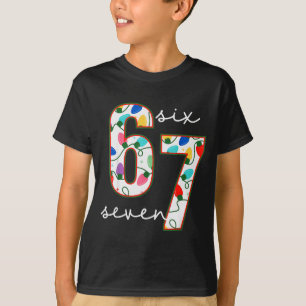 Funny 67 Six Seven Meme Cringe Christmas  T-Shirt