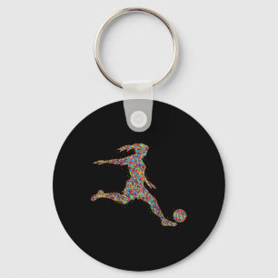Funny 67 Six Seven Soccer Goalkeeper Funny Meme Ch Key Ring