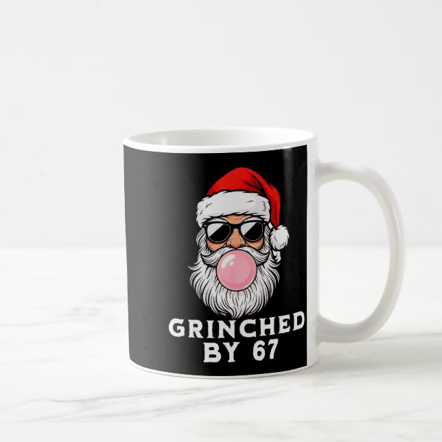 Funny 67 Six Seven Xmas Meme Brainrot 67 Ed By 67  Coffee Mug (Right)