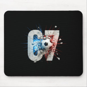 Funny 67 Soccer Drip Six Seven Meme 6 7 Boys Teens Mouse Mat