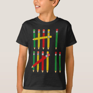 Funny 67 Tally Marks Math For Teachers Students Si T-Shirt