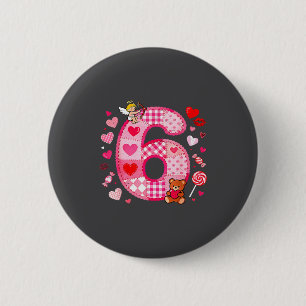 Funny 67 Valentine Meme Couple Matching Love  6 Cm Round Badge