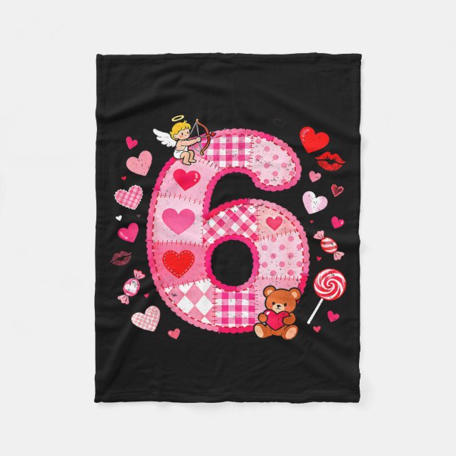 Funny 67 Valentine Meme Couple Matching Love  Fleece Blanket (Front)