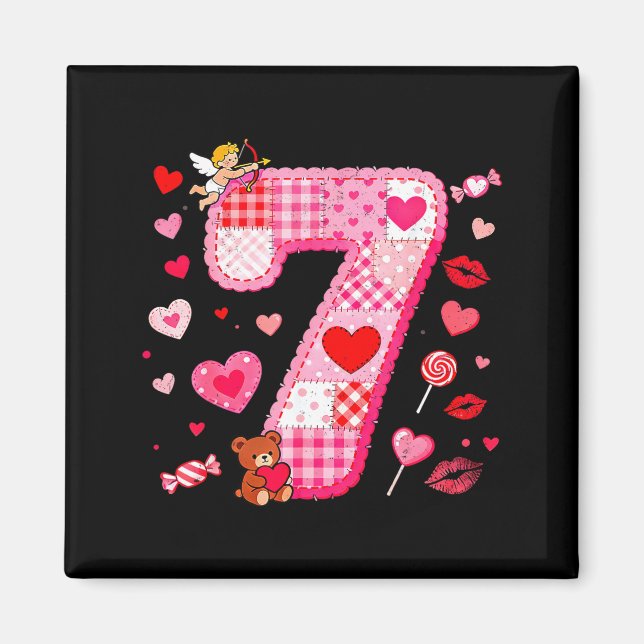Funny 67 Valentine Meme Couple Matching Love  Magnet (Front)