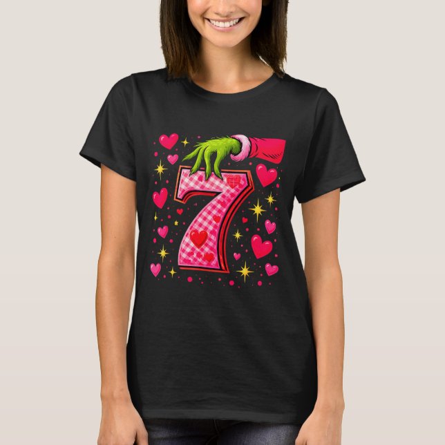 Funny 67 Valentine Meme Couple Matching Love  T-Shirt (Front)