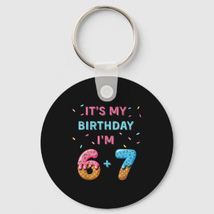Funny 6 7 13th Birthday - 13th Birthday Six Seven  Key Ring