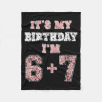 Funny 6 7 13th Birthday Six Seven Teenager 13 Year