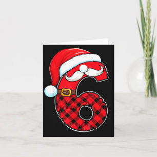 Funny 6 7 Couples Christmas Costume Matching Outfi Card