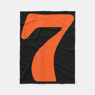 Funny 6 7 Matching Halloween Lazy Costume 67 Meme Fleece Blanket