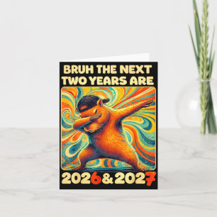 Funny 6 7 New Year Meme For Kids Boys Nye 2026 &am Thank You Card