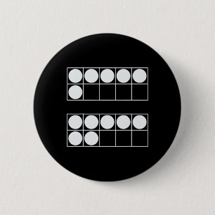 Funny 6 7 Number Math Teachers Students Six Seven  Cm Round Badge