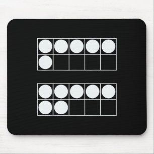 Funny 6 7 Number Math Teachers Students Six Seven Mouse Mat