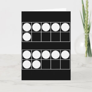 Funny 6 7 Number Teachers Students Six Seven Meme  Card