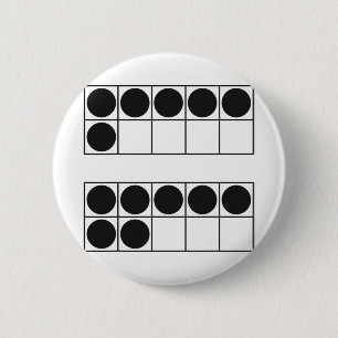 Funny 6 7 Number Teachers Students Six Seven Meme Cm Round Badge