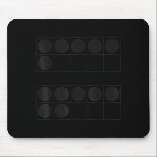 Funny 6 7 Number Teachers Students Six Seven Meme  Mouse Mat