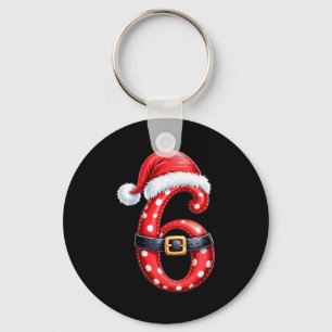 Funny 6 7 Six Seven Meme Couple Matching Christmas Key Ring