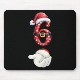 Funny 6 7 Six Seven Meme Couple Matching Christmas Mouse Mat