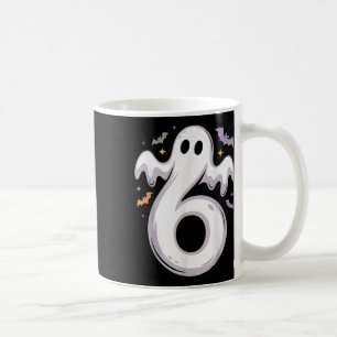 Funny 6 Ghost Meme Halloween Costume Matching Desi Coffee Mug
