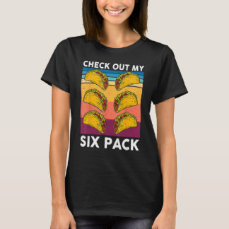 Funny 6 Pack Mexican Gym Cinco De Mayo Fitness Tac T-Shirt