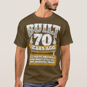 Funny 70th Birthday  BDay Gift Saying Age 70 T-Shirt