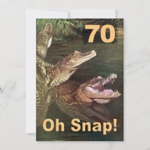 Funny 70th Birthday Party Invitations