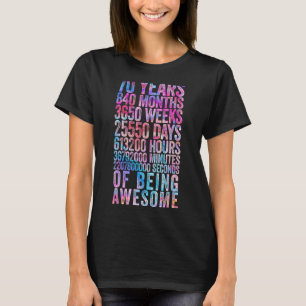 Funny 70th Birthday Shirt Old Metre Funny 70 Year