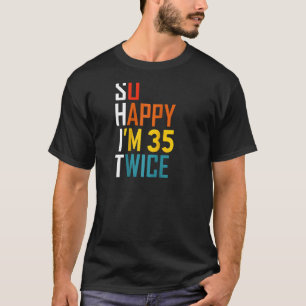 Funny 70th Birthday  Vintage Retro Humour 70 Years T-Shirt