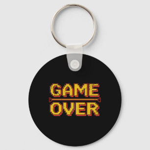 Funny 80s Arcade Retro Nostalgia Gamer Video Game Key Ring