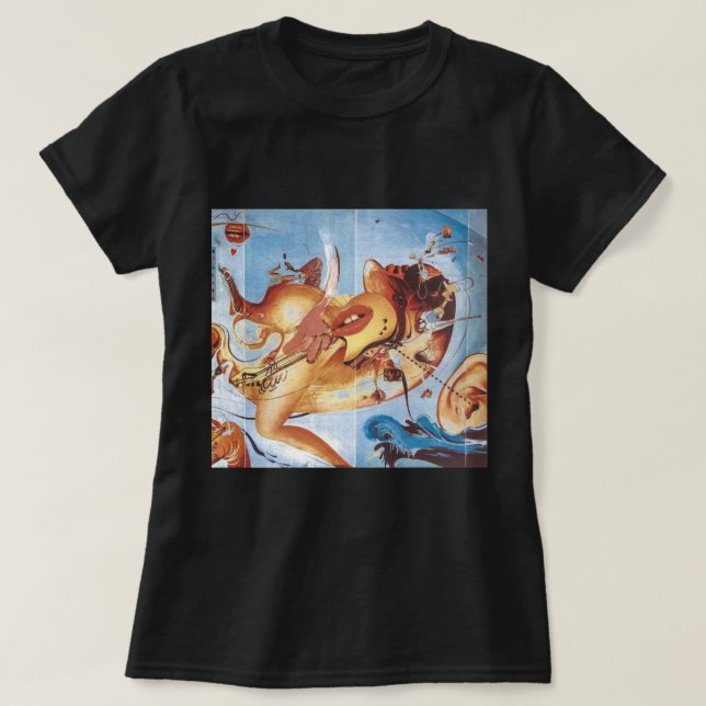 Funny 80s Rock  Music Band Sunset Mark  Illustrati T-Shirt (Design Front)