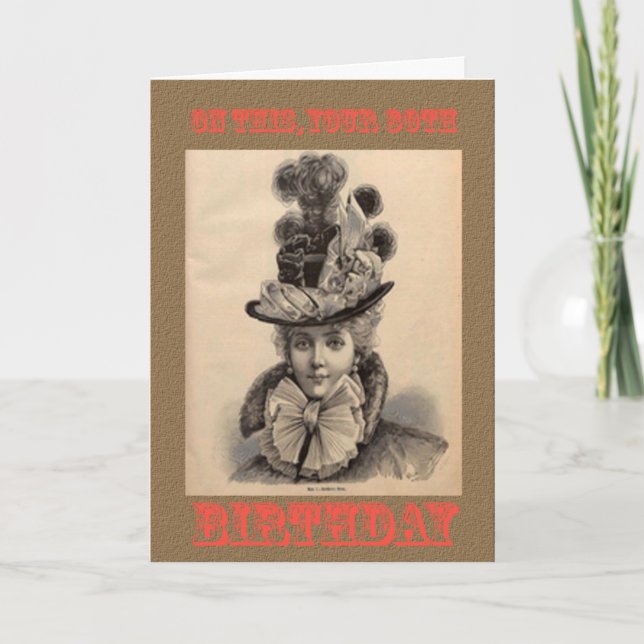 Funny 80th birthday card (Front)