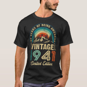 Funny 82 Years Old Vintage 1941 82th Birthday Gift T-Shirt
