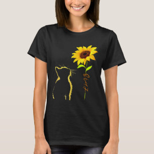 Funny 8647 Subtle 86 47 Cat Sunflower Trump Cat Lo T-Shirt