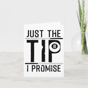 Funny 8 Ll Pool Gift For Men Women Cool Billiards  Card