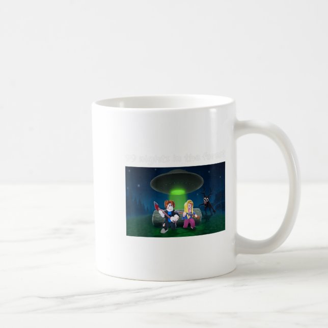 Funny 99 Nights In The Forest Birthday For Youth B Coffee Mug (Right)