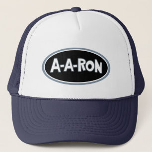Funny A-A-Ron AARON Trucker Hat