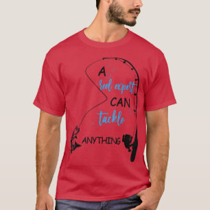 Funny A Reel Epert Can Tackle Anything Fishing Fis T-Shirt