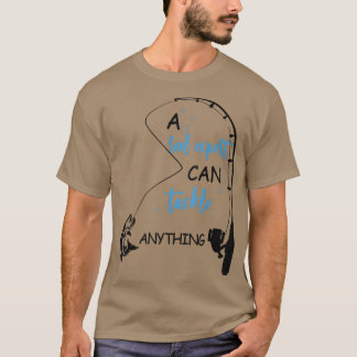 Funny A Reel Epert Can Tackle Anything Fishing Fis T-Shirt
