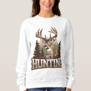 Funny Abandoned Hunting Wife Sweatshirt