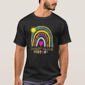 Funny Abcs Of Black History Month Pride Women Men T-Shirt