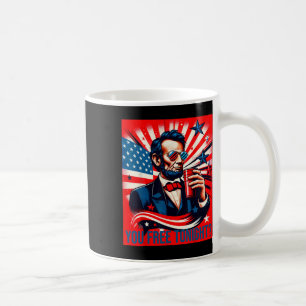 Funny Abe Lincoln 4th Of July Patriotic American U Coffee Mug