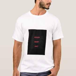 Funny ABG ASIAN BABY GAY LGBT queer T-Shirt