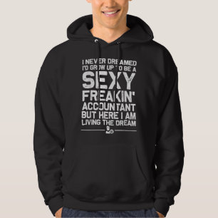 Funny Accountant Art For Men Women CPA Accounting Hoodie