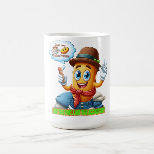 Funny Accountant Coffee Mug (Center)