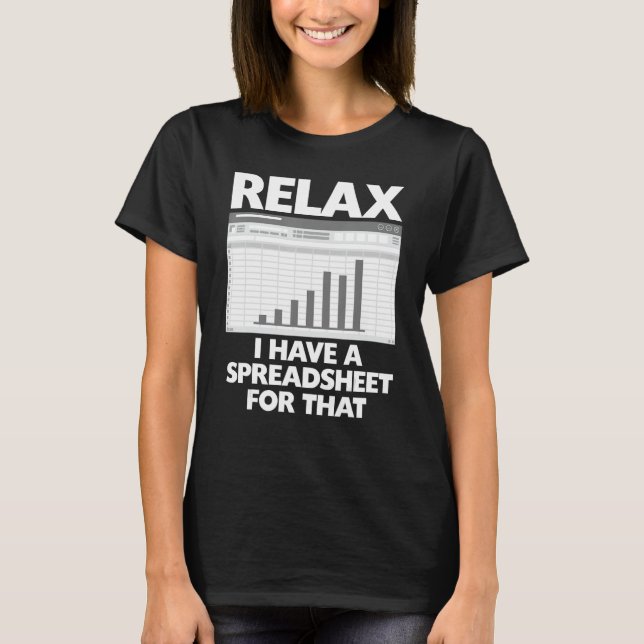 Funny Accountant For Men Women CPA Financial Analy T-Shirt (Front)